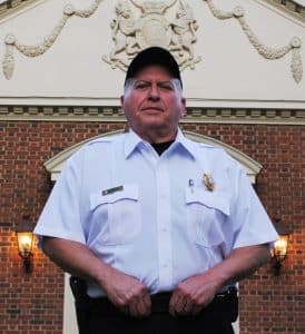 Shoal Creek Security Officer Les Holt