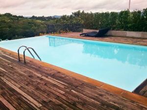 Infinity Pool in a Custom Luxury Home