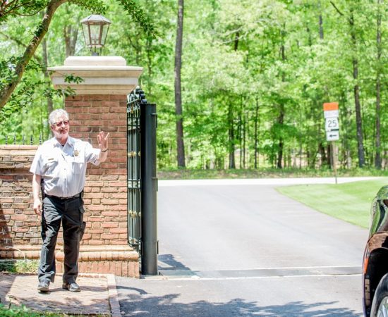 11 Door men in the gate