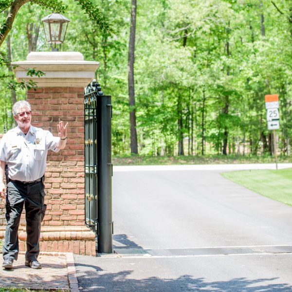 Door men in the gate