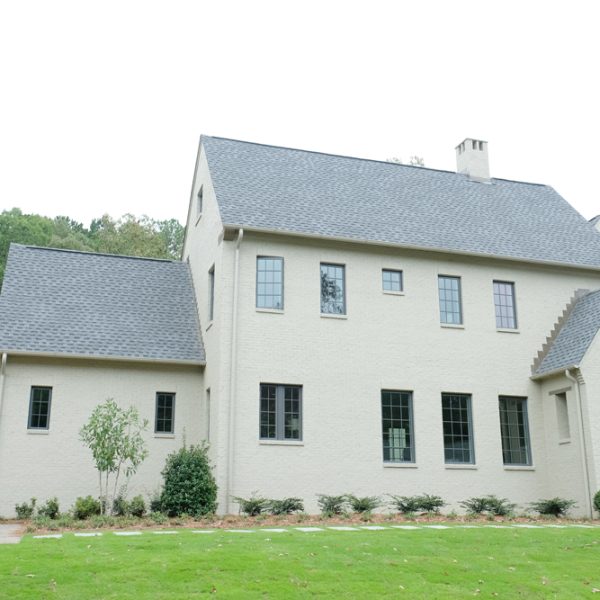 The site of a beautiful big house