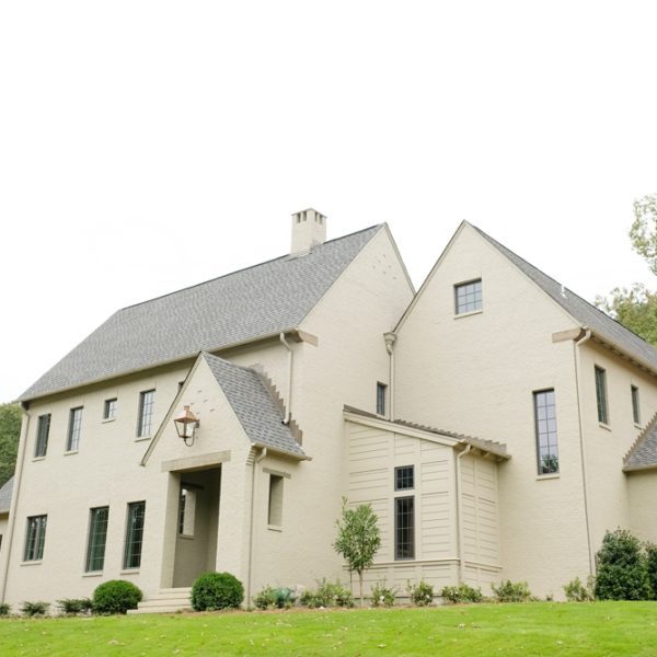 Beautiful big white house